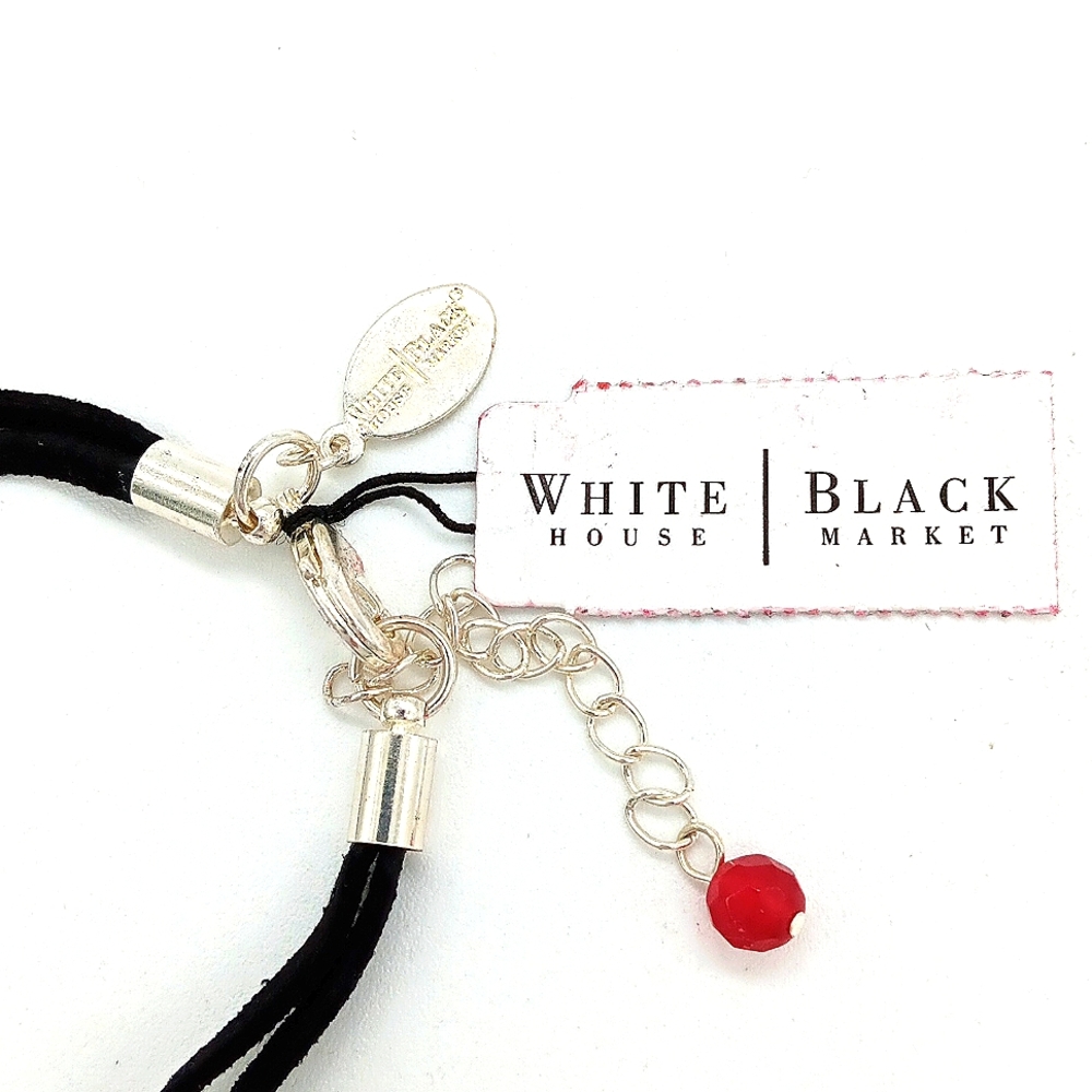 White House Black Market Jade Necklace $48 Retail! NWT - Picture 3 of 5